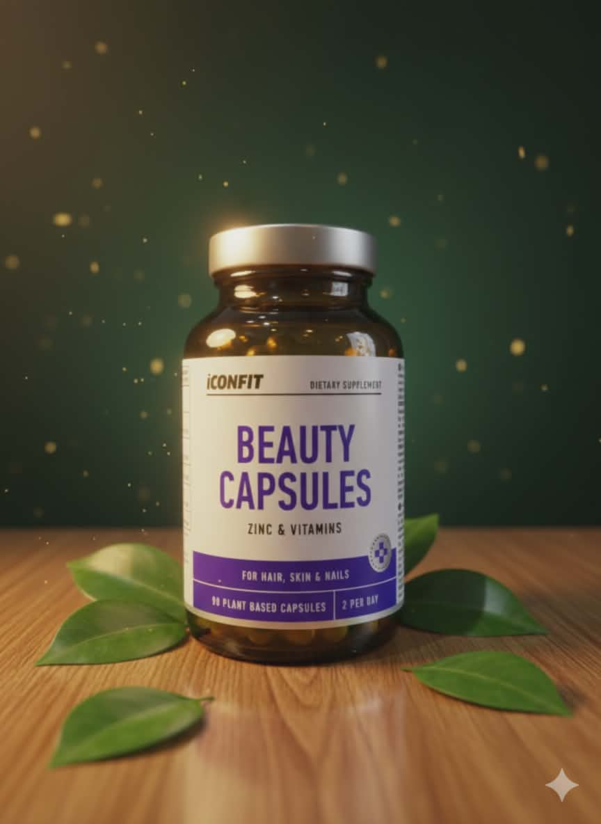 ICONFIT Beauty Capsules – Juuste, naha ja küünte iluks