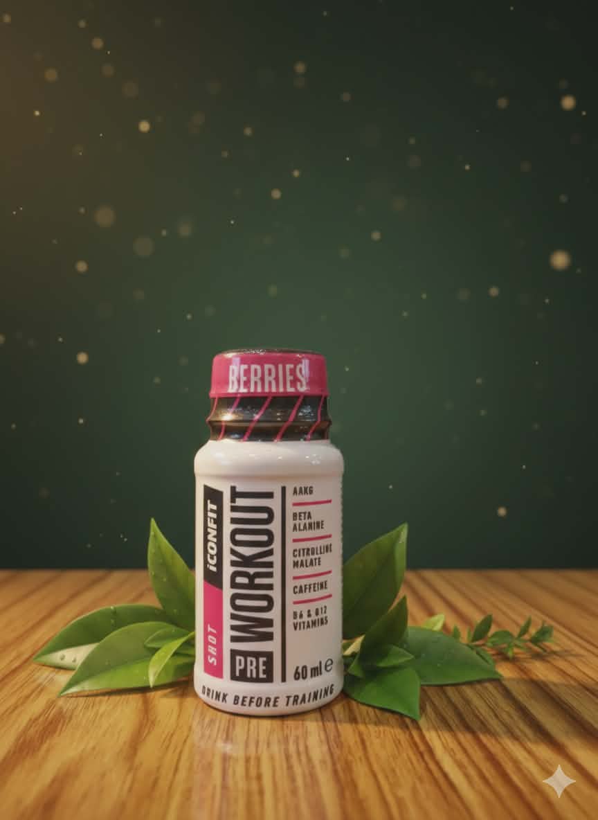 ICONFIT Pre Workout Shot – Berries (60 ml)