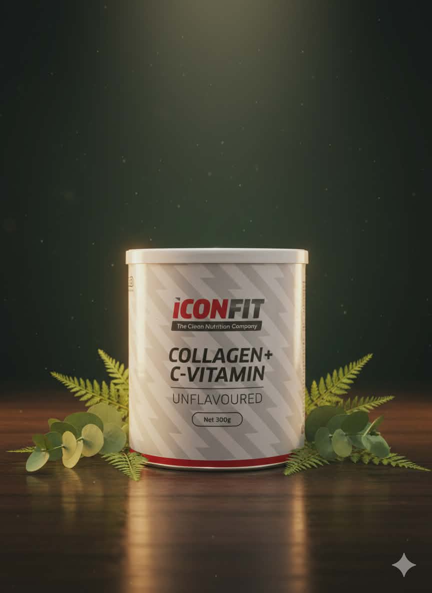ICONFIT Kollageen + C-vitamiin (Maitseta, 300 g)